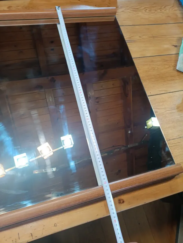 2 Espejos Madera y Cristal