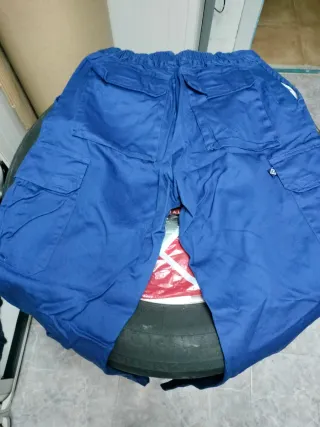 Pantalón de trabajo Velilla azul talla 44