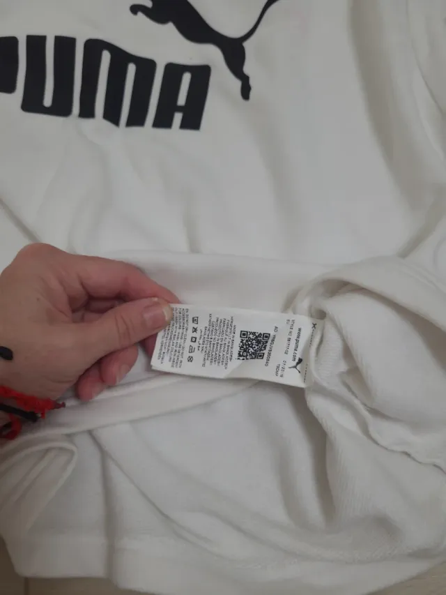 Chaqueta Puma con capucha y logo