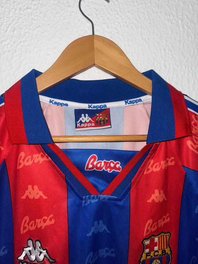 FC Barcelona Retro 1995-97 Kappa Jersey – Classic