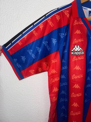 FC Barcelona Retro 1995-97 Kappa Jersey – Classic