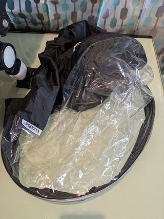 BURBUJA DE LLUVIA BUGABOO DE ALTA CALIDAD NEGRO