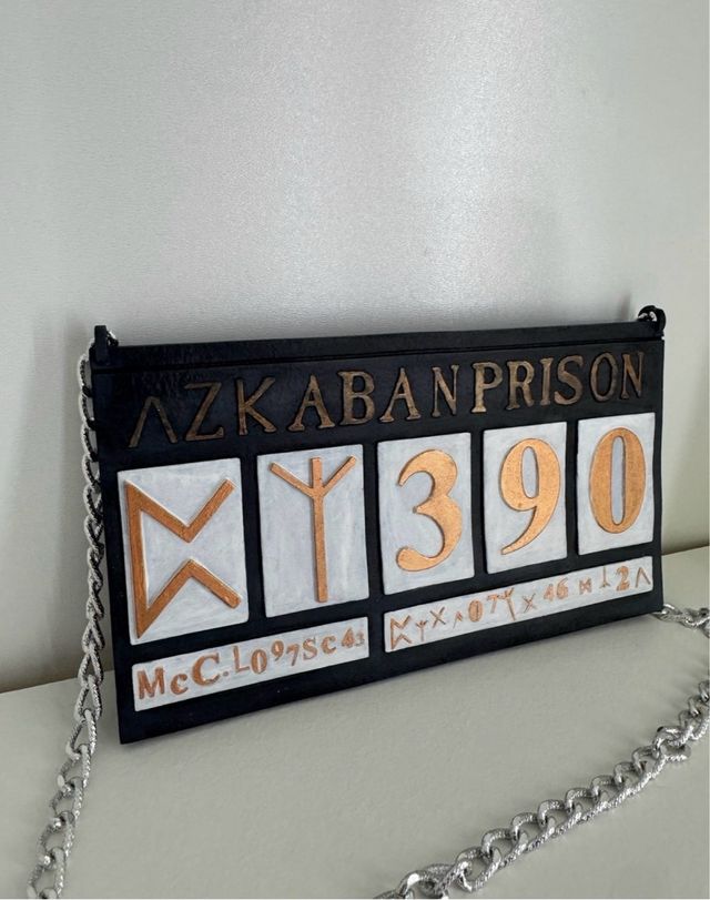 Placa Prisión Azkaban Sirius Black 15cm