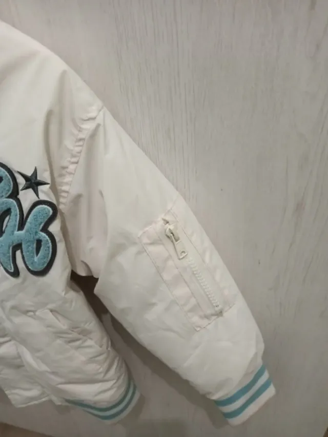 Cazadora infantil cremallera y clip talla 5-6