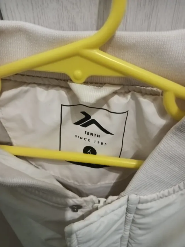 Cazadora infantil cremallera y clip talla 5-6