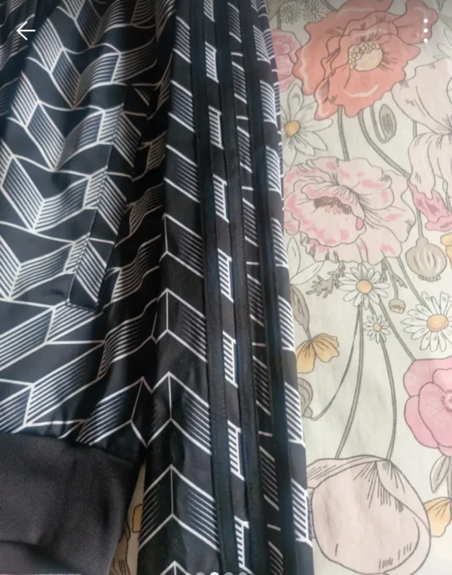 Chándal Adidas Negro y Blanco