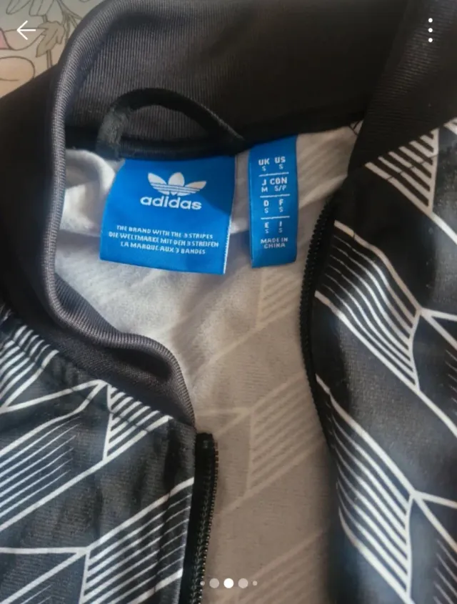 Chándal Adidas Negro y Blanco