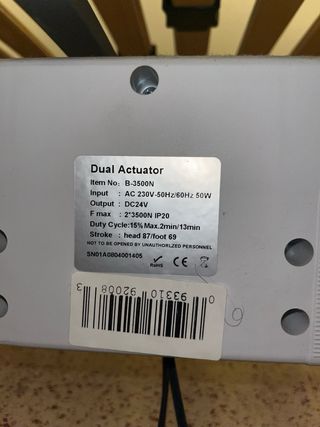 Cama articulada eléctrica con colchón