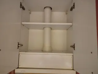 Conjunto Armarios Cocina Madera Burdeos