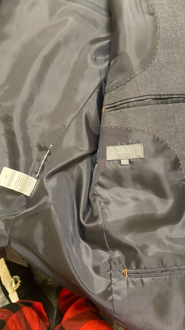 Traje Tex gris talla 50