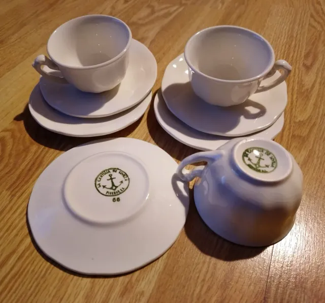 5 Platos y 3 Tazas La Cartuja de Sevilla