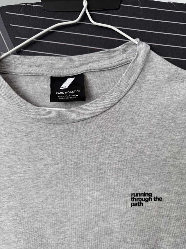 Camiseta Zara Athletics Gris