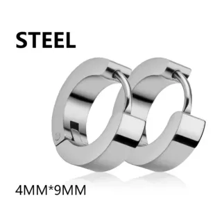 Pendientes Acero Inoxidable Unisex (Hombre/Mujer).