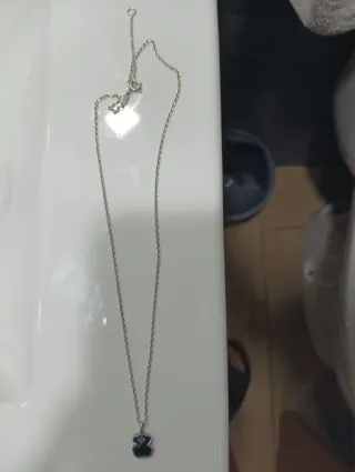 Colgante Tous Ónix Plata