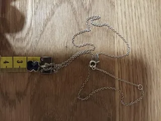 Colgante Tous Ónix Plata