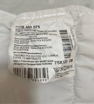 Relleno nórdico y fundas cuna