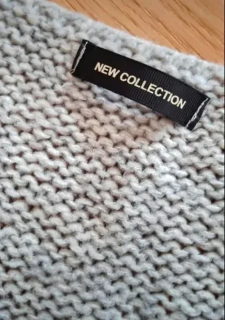 Maglione New Collection Grigio Taglia Unica