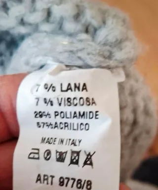 Maglione New Collection Grigio Taglia Unica