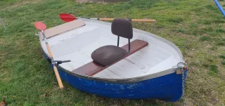 Lancha de fibra 2.30cm.buen estado.