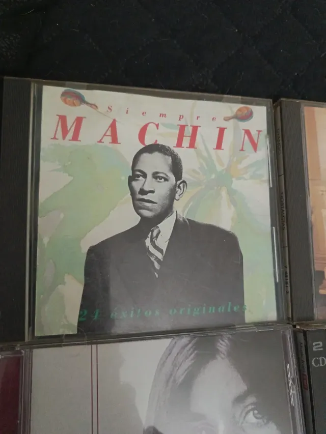 Lote 4 CDs: Machin, Dyango, Jeanette, Paloma