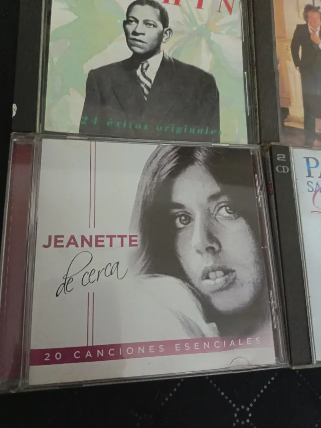 Lote 4 CDs: Machin, Dyango, Jeanette, Paloma