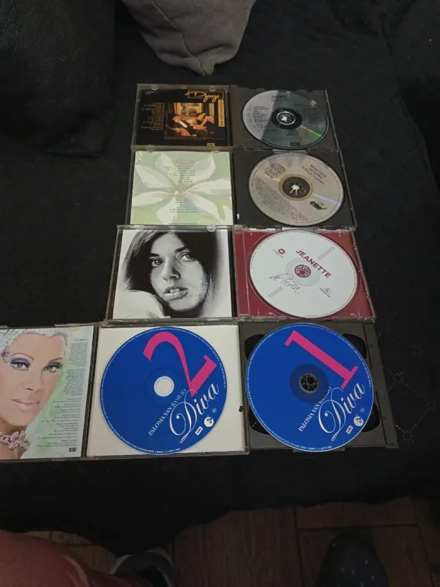 Lote 4 CDs: Machin, Dyango, Jeanette, Paloma