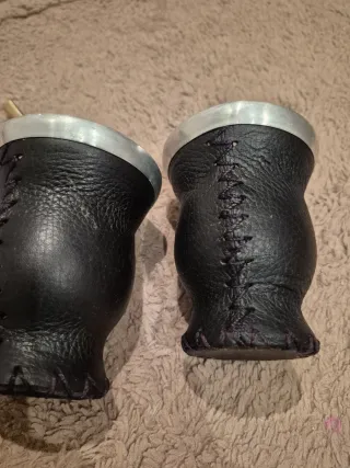 Set 2 Vasos Mate y Cucharillas