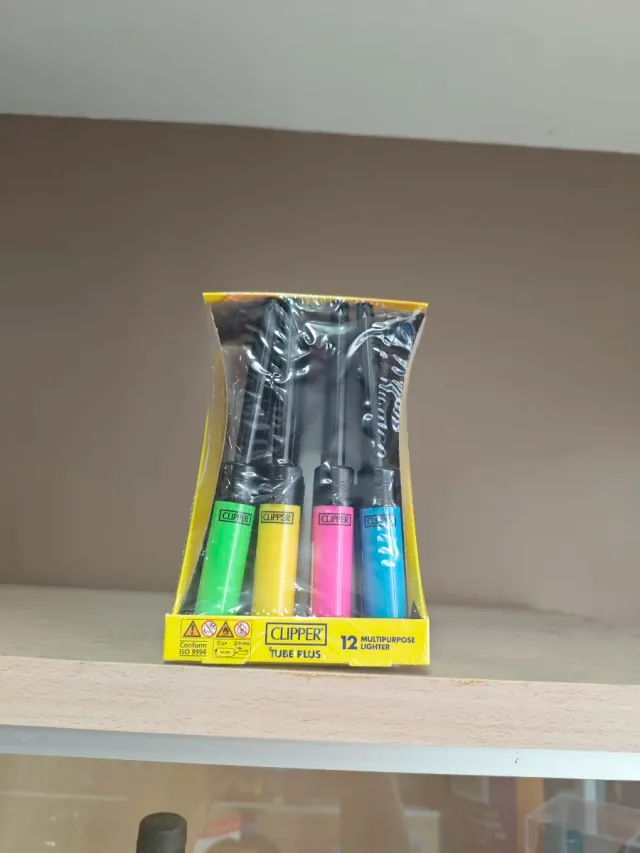 12 accendini Clipper Tube Plus