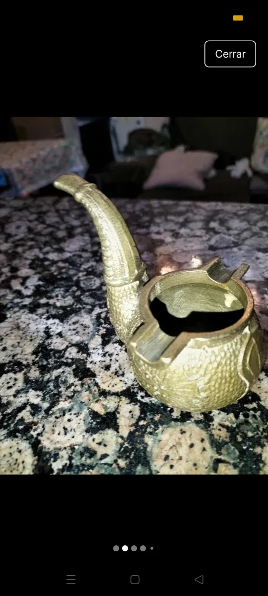 Pipa Cenicero Diseño Dragón