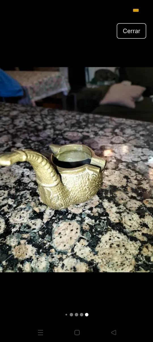 Pipa Cenicero Diseño Dragón