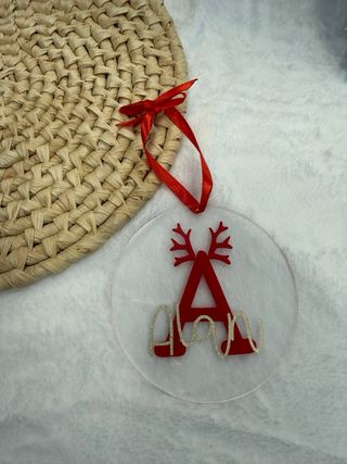 Bola Navidad de metracrilato Personalizada