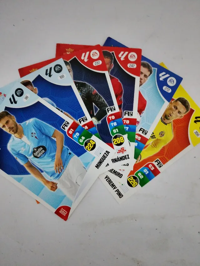 Lote cromos fútbol Adrenalyn