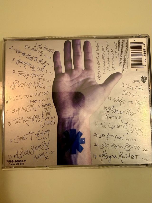 CD Red Hot Chili Peppers - Blood Sugar Sex Magik