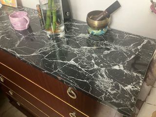 Cómoda Vintage Madera y Mármol