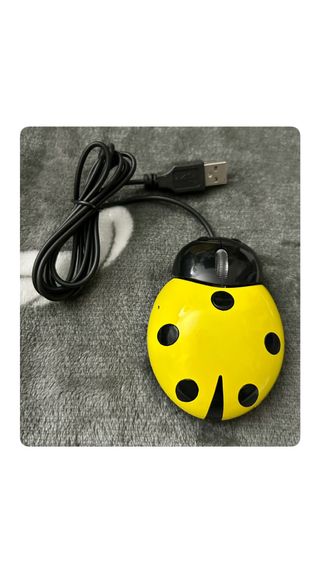 Mouse Coccinella Gialla Item