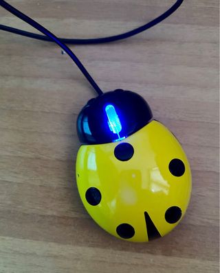 Mouse Coccinella Gialla Item