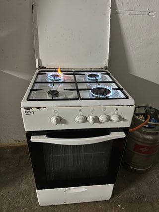 Cocina de gas butano