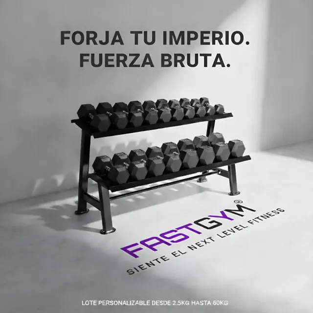 Mancuernas Hexagonales Fastgym