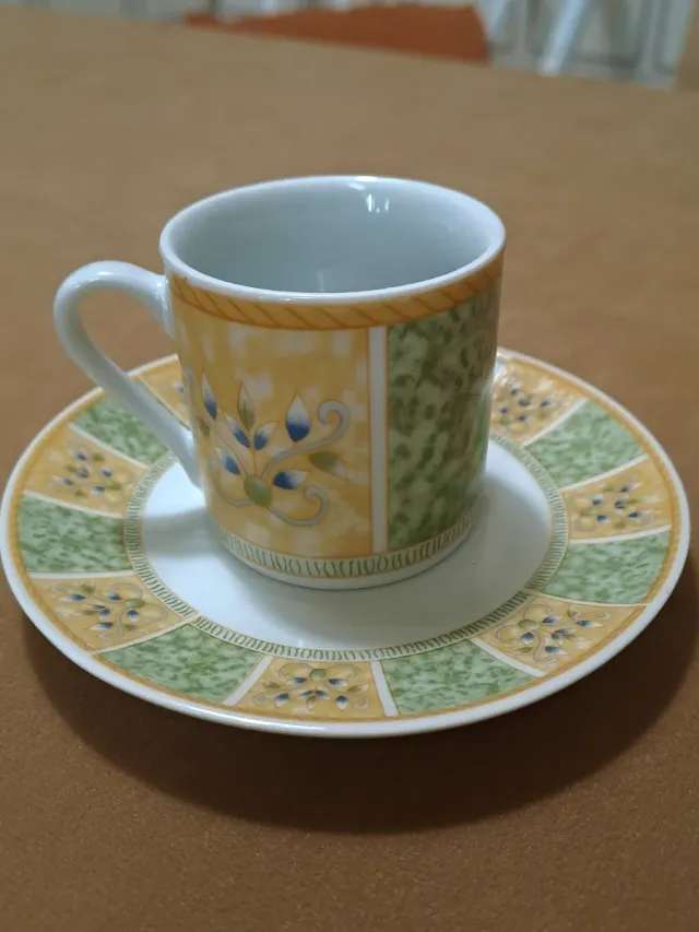 10 Tazas de café de porcelana