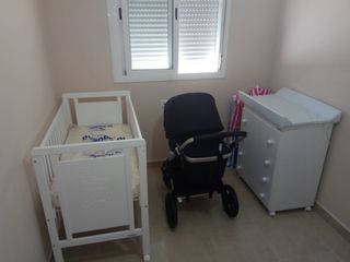 Cuna Micuna madera lacada blanca