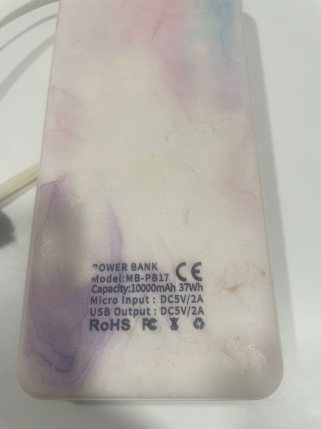 Batería Externa Portátil Carga Rápida