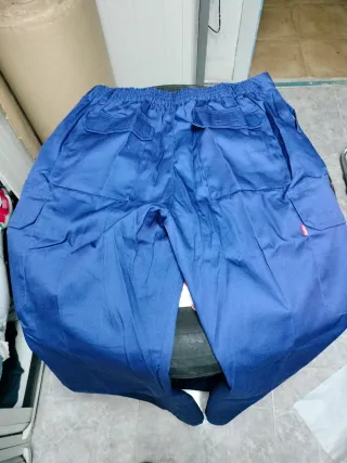 Pantalón de trabajo Velilla azul/roja talla XXL