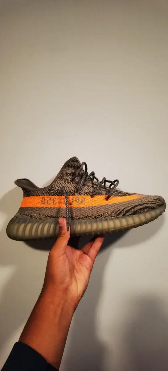 Adidas Yeezy 350 Boost V2 Gris Naranja