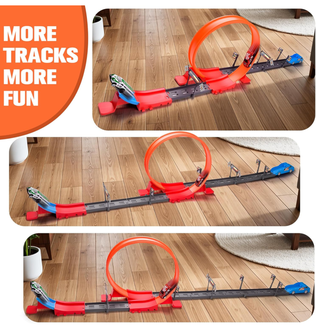 Pista de Coches con Loop y Coches