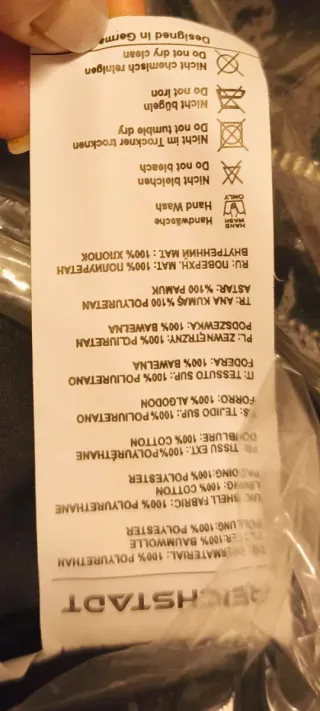 Espero oferta Chaqueta de cuero negra para hombre