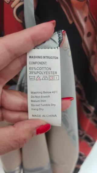 Vestido midi estampado cadenas