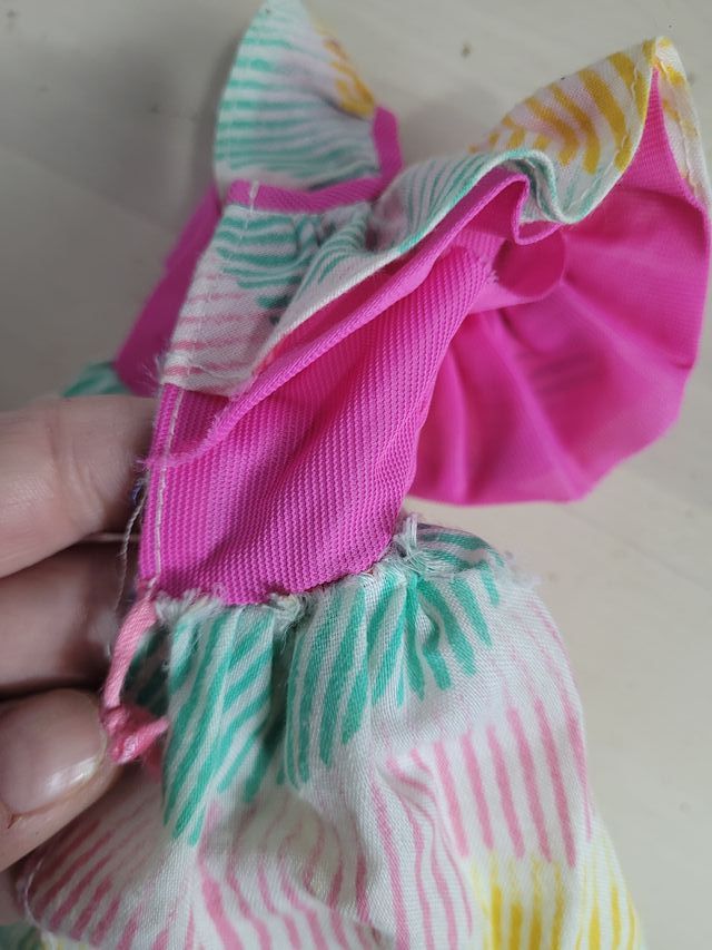 nancy vestido volantes ref 80042 años 80