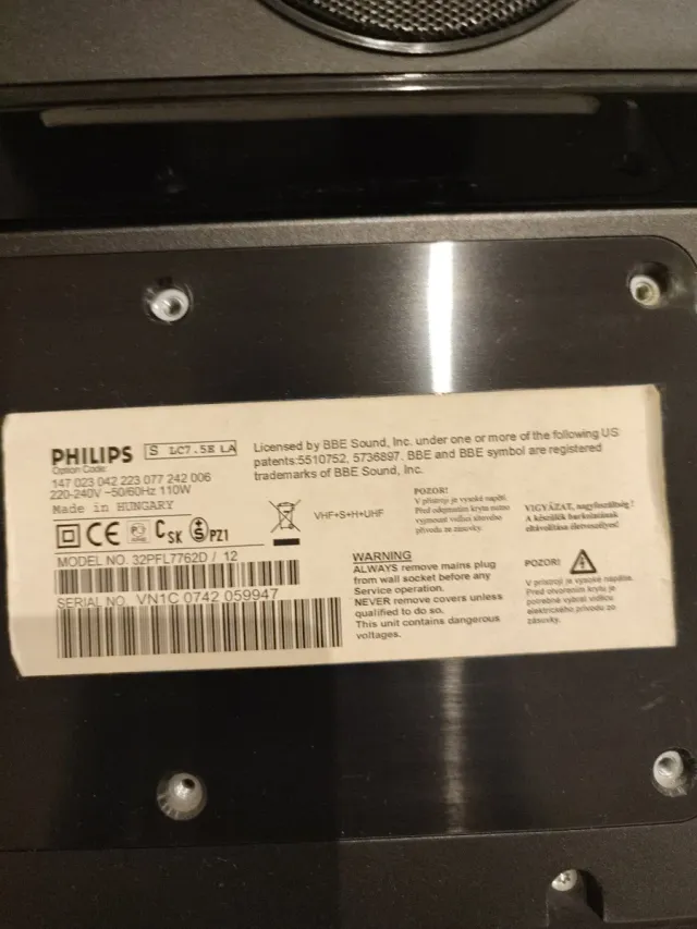 Televisor Philips 32 pulgadas