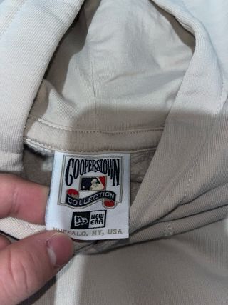 Felpa New Era Beige Taglia S