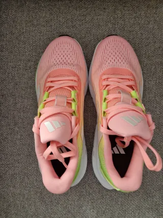 Zapatillas Adidas Mujer Rosa y Verde Talla 38